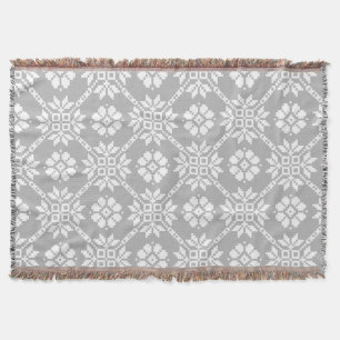 Couverture Saulite de Sun Auseklis gris traditionnel letton