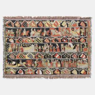 Couverture Saxe médiévale vintage