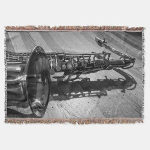 Couverture Saxophone locataire noir et blanc