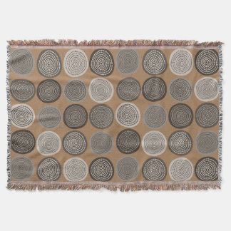 Couverture Scandinavian Circle Dots Mandala Pattern 3