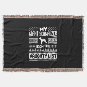 Couverture schnauzer géant sur la liste coquine chien hideux