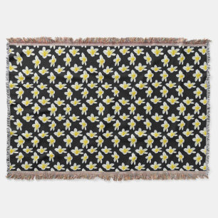 Couverture Sérénade Printemps : Frangipanis Jaune Sur Noir,