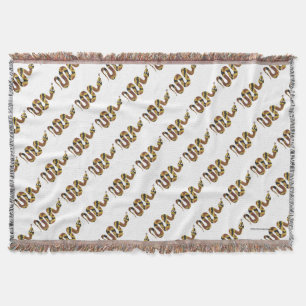 Couverture Serpent Brown et Silhouette Or