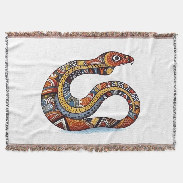 Couverture Serpent de Terre Enroulé  (Devant)