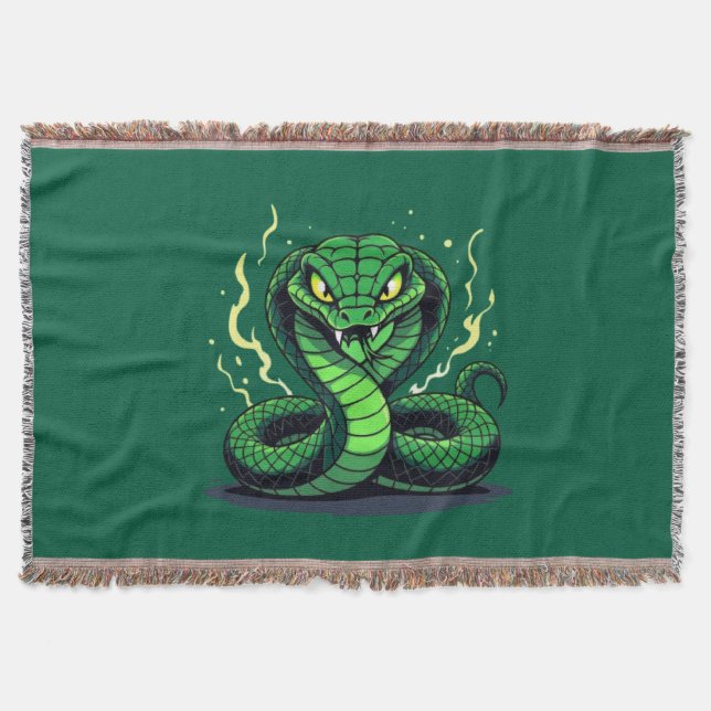 Couverture Serpent Venimeux – Danger et Précision (Devant)