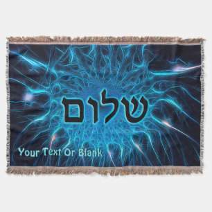 Couverture Shalom Sur Fractage Bleu