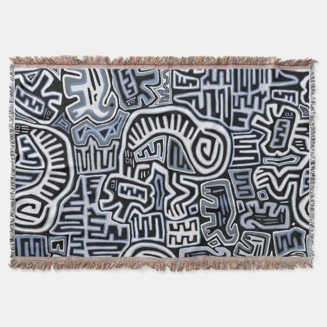 Couverture Shaman Peyote Ritual Mola (Devant)