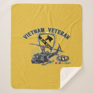 Couverture Sherpa 101e division aéroportée Viêt Nam Vétéran