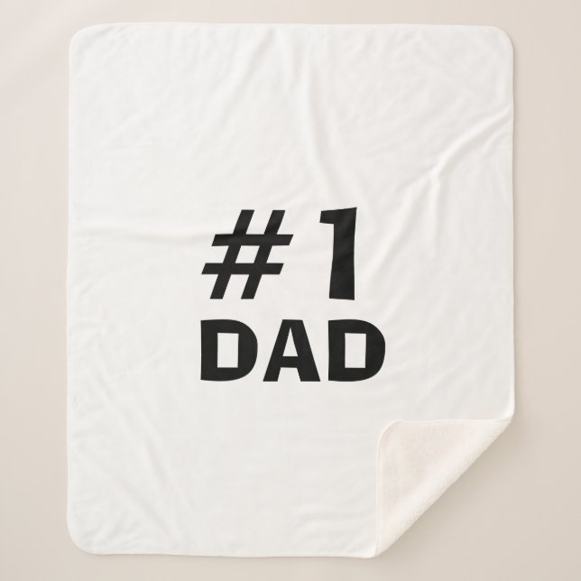 Couverture Sherpa #1 Papa aspect cuir (Devant)