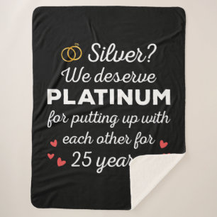 Couverture Sherpa 25e anniversaire du Mariage I - Couple drôle d'arg