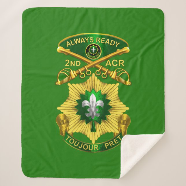 Couverture Sherpa 2e régiment de cavalerie blindée  (Devant)