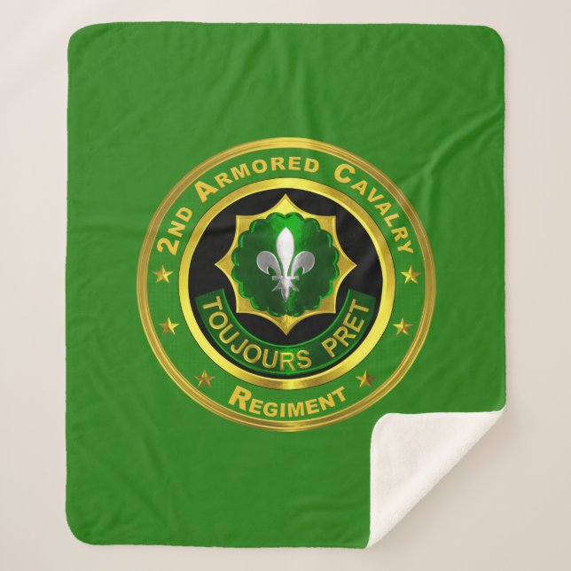 Couverture Sherpa 2e Régiment de cavalerie blindée (Devant)