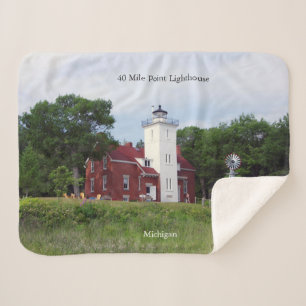 couverture sherpa 40 Mile Point Lighthouse