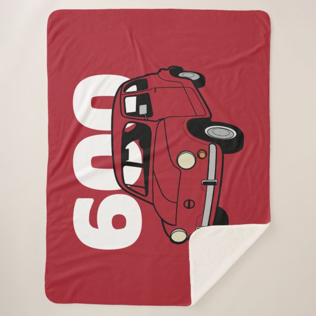 Couverture Sherpa 600 v2 rouge (Devant)