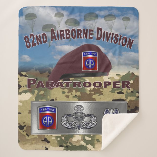 Couverture Sherpa 82e division aéroportée  (Devant)