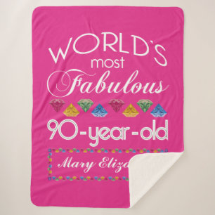 Couverture Sherpa 90e anniversaire des plus fabuleux joyaux colorés