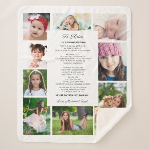 Couverture Sherpa À la fille Graduation Jour 9 Photo