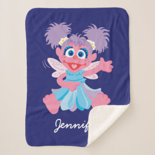 Couverture Sherpa Abby Cadabby Fairy Ajouter Votre Nom