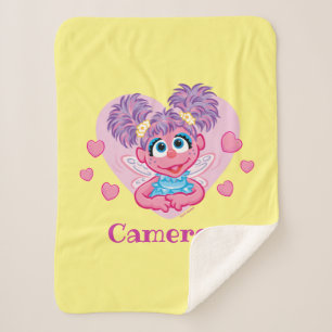 Couverture Sherpa Abby Cadabby Valentine Hearts Graphisme