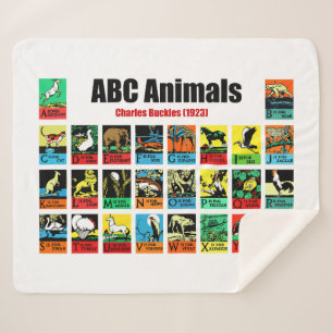 Couverture Sherpa ABC Animals, Charles Buckles (1923)