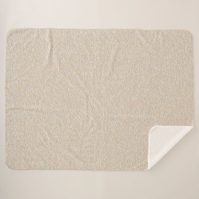 Couverture Sherpa Abstrait effet de papier de pierre texturé moderne (Devant (Horizontal))