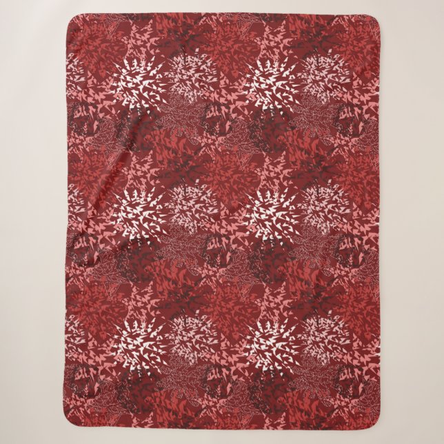 Couverture Sherpa Abstrait moderne (Devant)