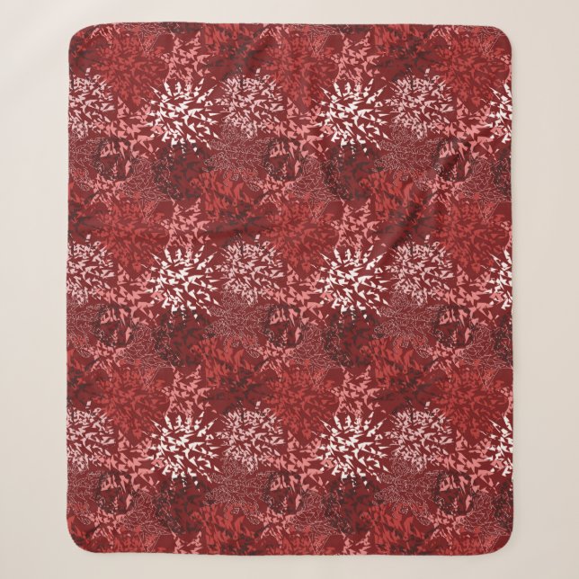 Couverture Sherpa Abstrait moderne (Devant)