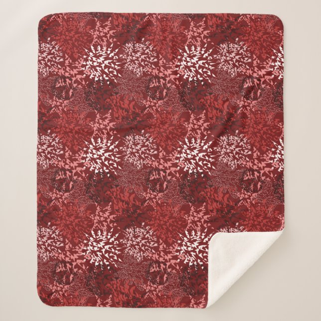 Couverture Sherpa Abstrait moderne (Devant)