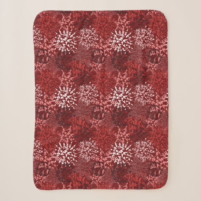 Couverture Sherpa Abstrait moderne (Devant)