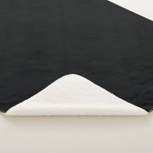 Couverture Sherpa Acceptation Texture gothique foncée