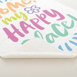 Couverture Sherpa ACCUEILLIR mon endroit heureux! Abri en place