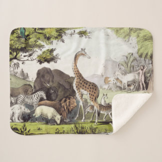 Couverture Sherpa Adam nomme les créatures