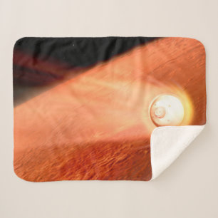 Couverture Sherpa Aérocoque Avec Perpersévérance Rover Descente Vers