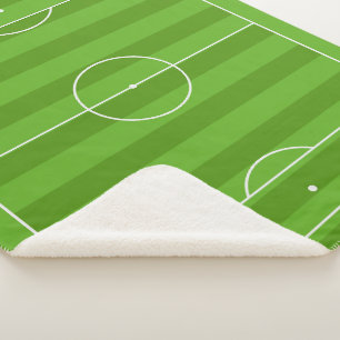 Couverture Sherpa Afficher vos couleurs - Football