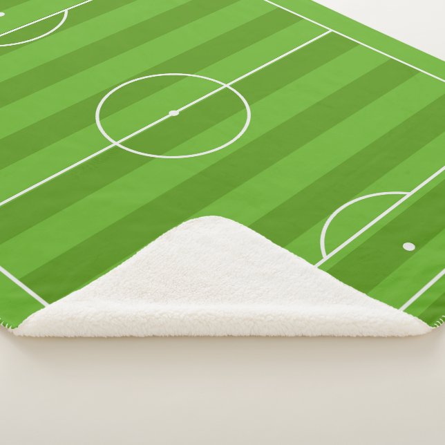 Couverture Sherpa Afficher vos couleurs - Football (3/4)