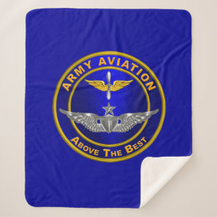 Couverture Sherpa Ailes d'aviation senior 