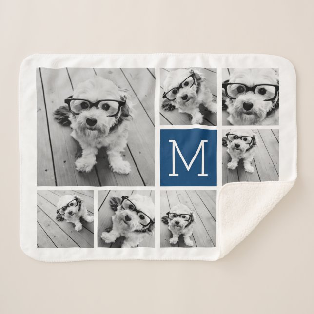 Couverture Sherpa Ajouter votre propre collection de photos 8 — PEUT (Devant (Horizontal))