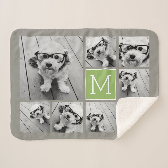 Couverture Sherpa Ajouter votre propre collection de photos 8 — PEUT (Devant (Horizontal))