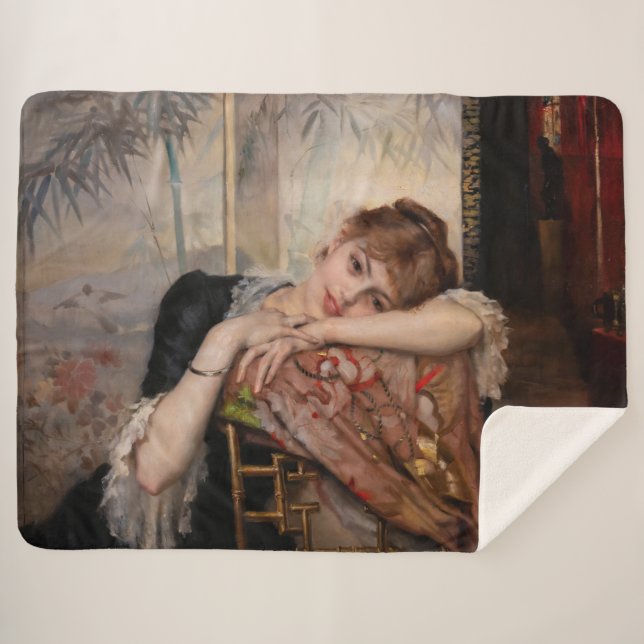 Couverture Sherpa Albert Edelfeel - La Parisienne / Virginie (Devant (Horizontal))