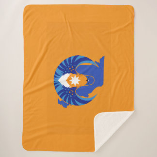 Couverture Sherpa Alliance Blue Wing Missouri Rebel Blanket