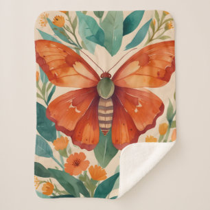 Couverture Sherpa Amber Wings