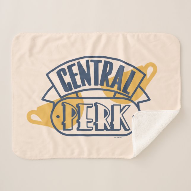 Couverture Sherpa AMIS™ | Central Perk (Devant (Horizontal))