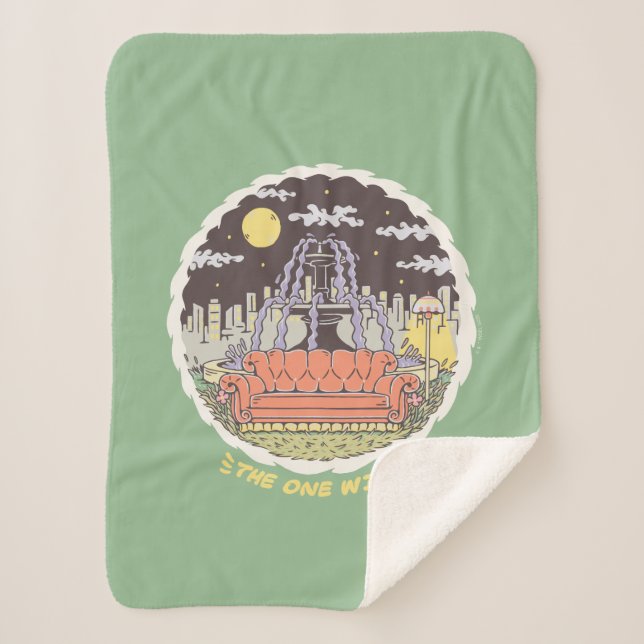 Couverture Sherpa AMIS™ | Fontaine de dessin (Devant)