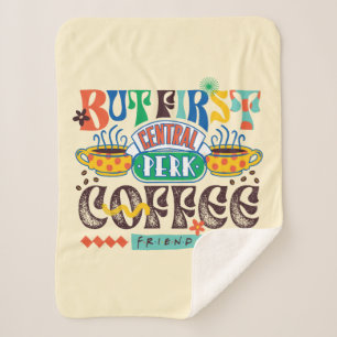 Couverture Sherpa AMIS™ Mais Premier café Vibrant Graphisme