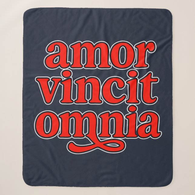 Couverture Sherpa Amor vincit omnia (Devant)