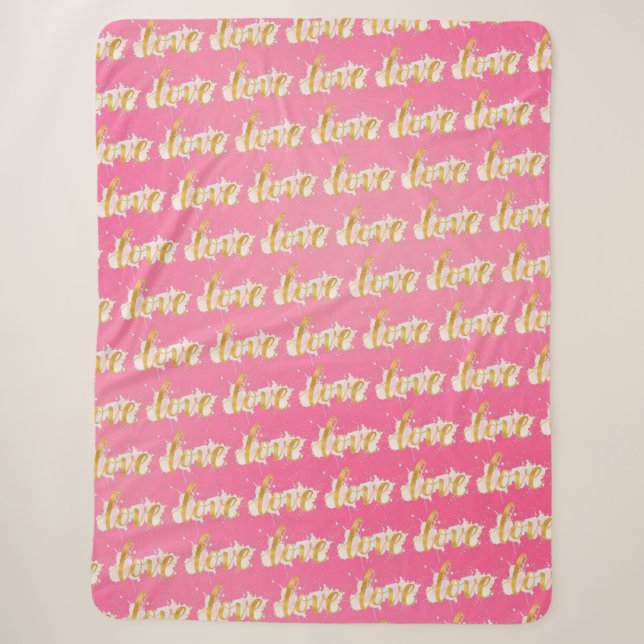 Couverture Sherpa Amour (Devant)