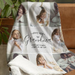Couverture Sherpa Amour manuscrit personnalisé Vous Grand-mère 8-Pho<br><div class="desc">Cette couverture de collage photo confortable est composée d'un arrière - plan doux et neutre avec neuf photos personnalisées disposées dans une grille propre et moderne, créant un coeur chatoyant et gardien personnel. L'espace central est magnifiquement accentué avec un élégant script manuscrit noir et une police simple et moderne exprimant...</div>