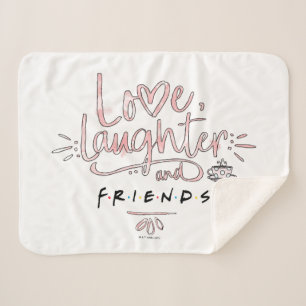 Couverture Sherpa Amour, rire et FRIENDS™