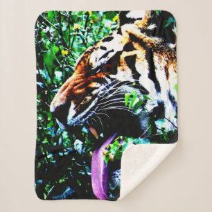 Couverture Sherpa Amur Tiger sbm
