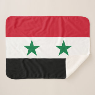 Couverture Sherpa Ancien drapeau de Syrie